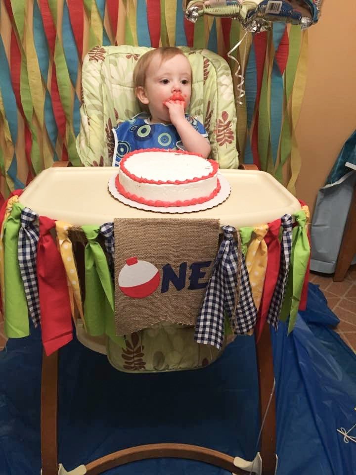 The Big One Fishing Birthday Theme 1st Birthday - SlayAtHomeMother.com #bigone #firstbirthday #thebigone #fishingbirthday