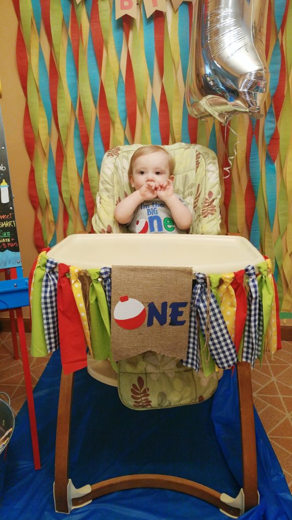 "The Big One" Fishing Themed Birthday party Decor + Ideas! [plus free printable birthday checklist!] | HappinessInHomemaking.com |