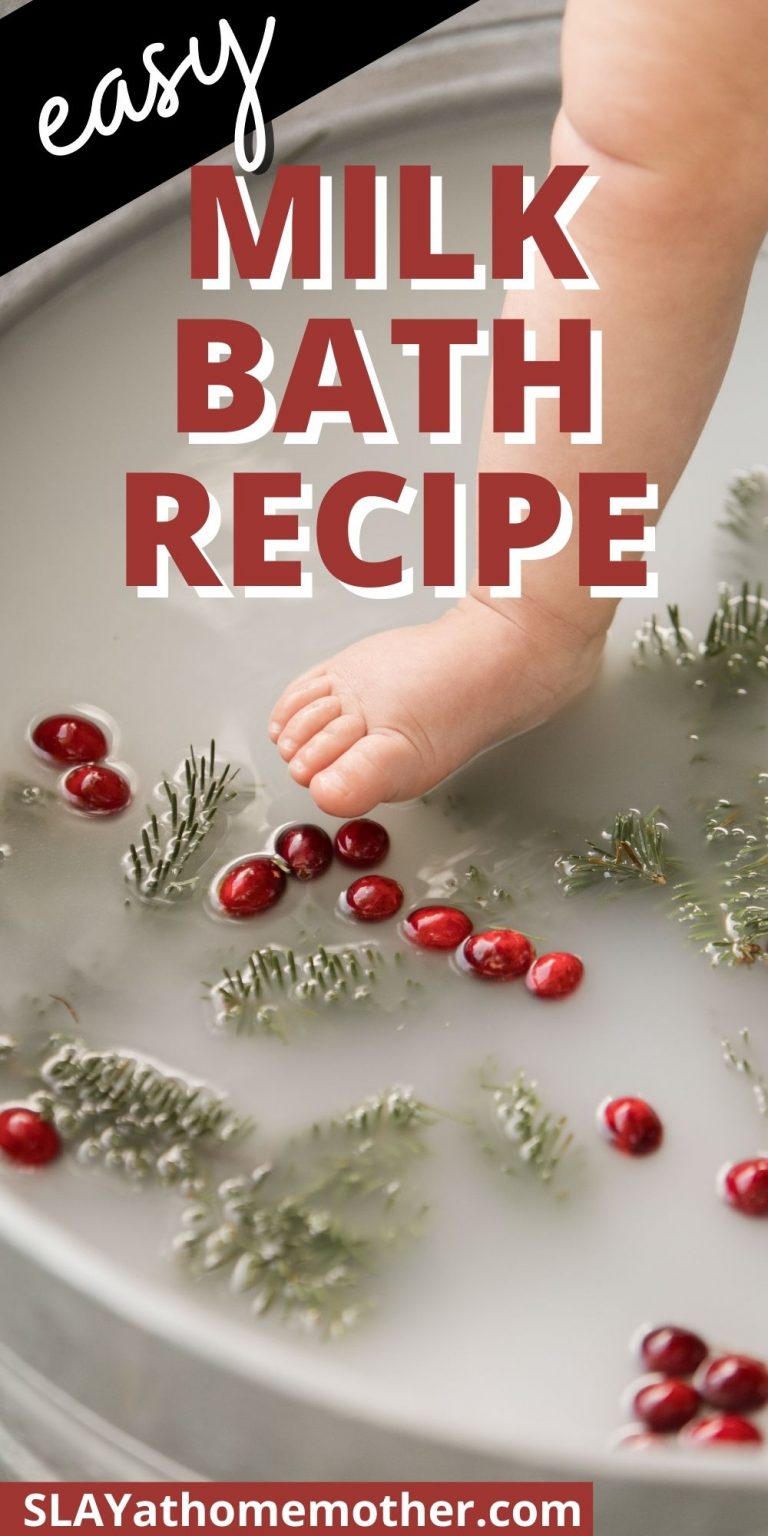 Easy Milk Bath Recipe And How To Give One To Your Baby