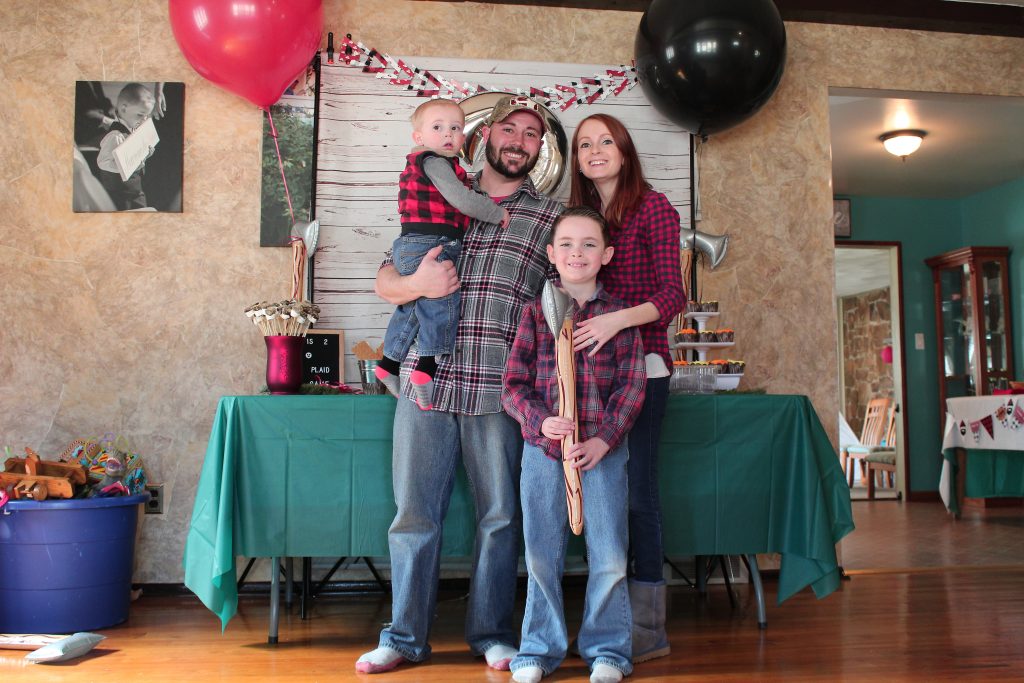 Jax's Lumberjack Birthday Bash - SlayAtHomeMother.com #lumberjackparty #2ndbirthdayparty #lumberjackbirthday