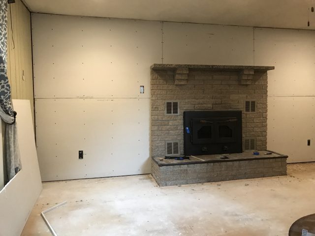 Accent Wall With Plank & Mill - SlayAtHomeMother.com