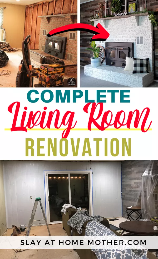 Living Room Renovation - SLAYathomemother.com