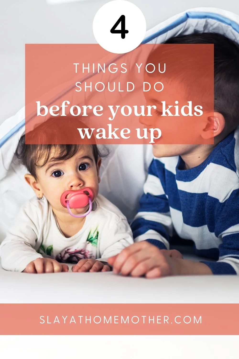 4 things you should do before your kids wake up