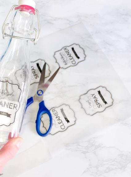 DIY Printable Label Sticker Paper – Cleaning Labels