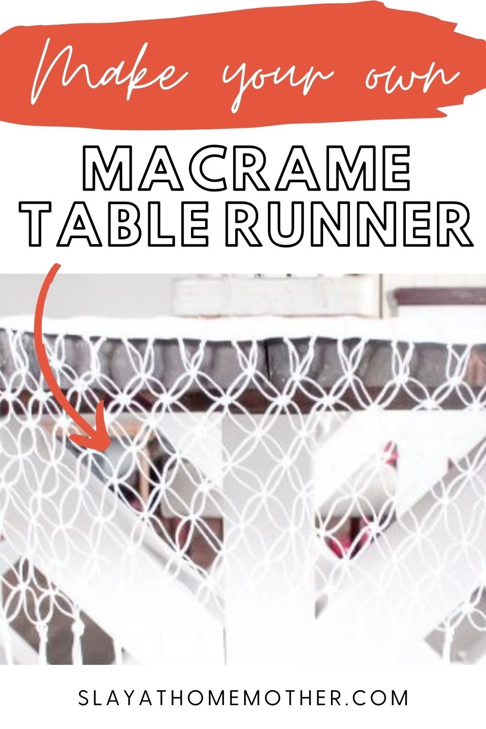 make your own macrame table runner