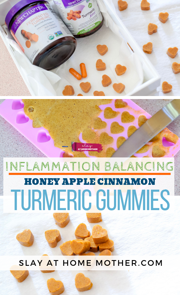 Homemade Honey Apple Cinnamon Turmeric Gummies