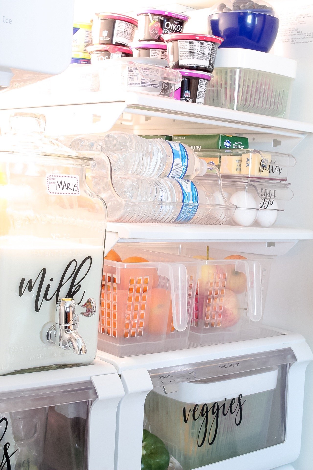 fridge organization