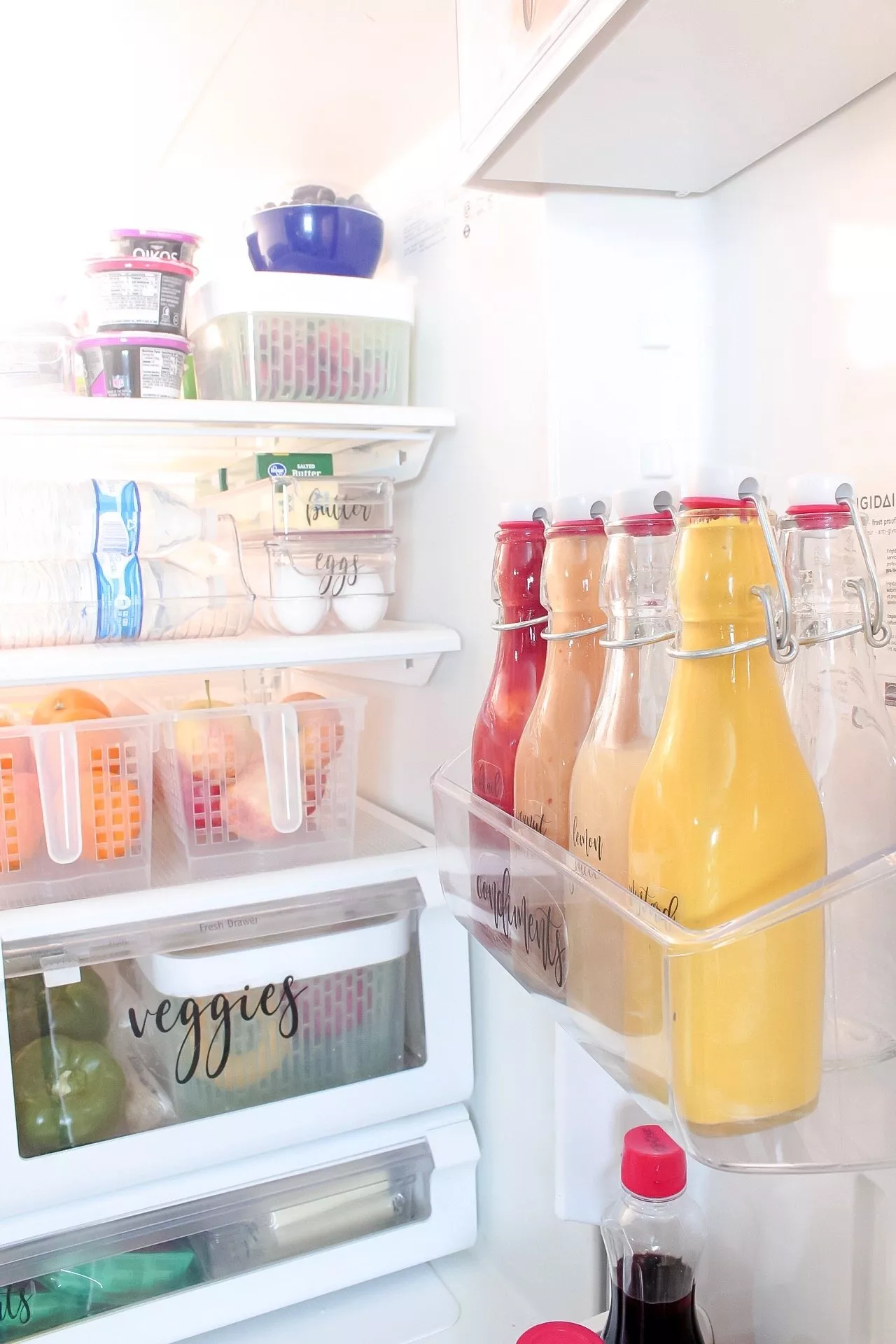 How I Organize My Fridge ⋆ 100 Days of Real Food