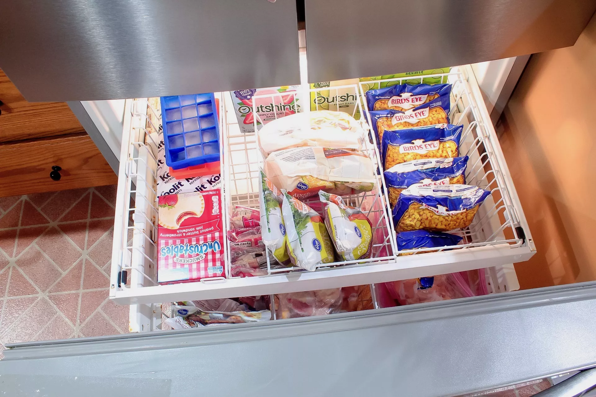 freezer organization