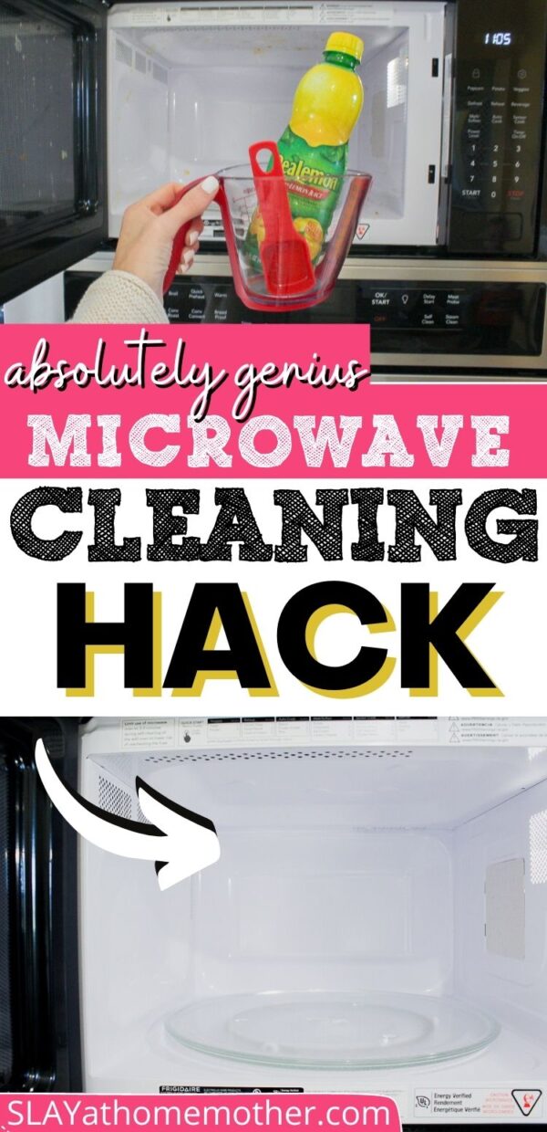 Microwave Cleaning Hack (NoScrub Method To A Clean Microwave)