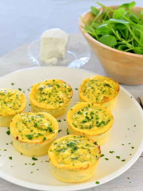 spinach and feta egg cups