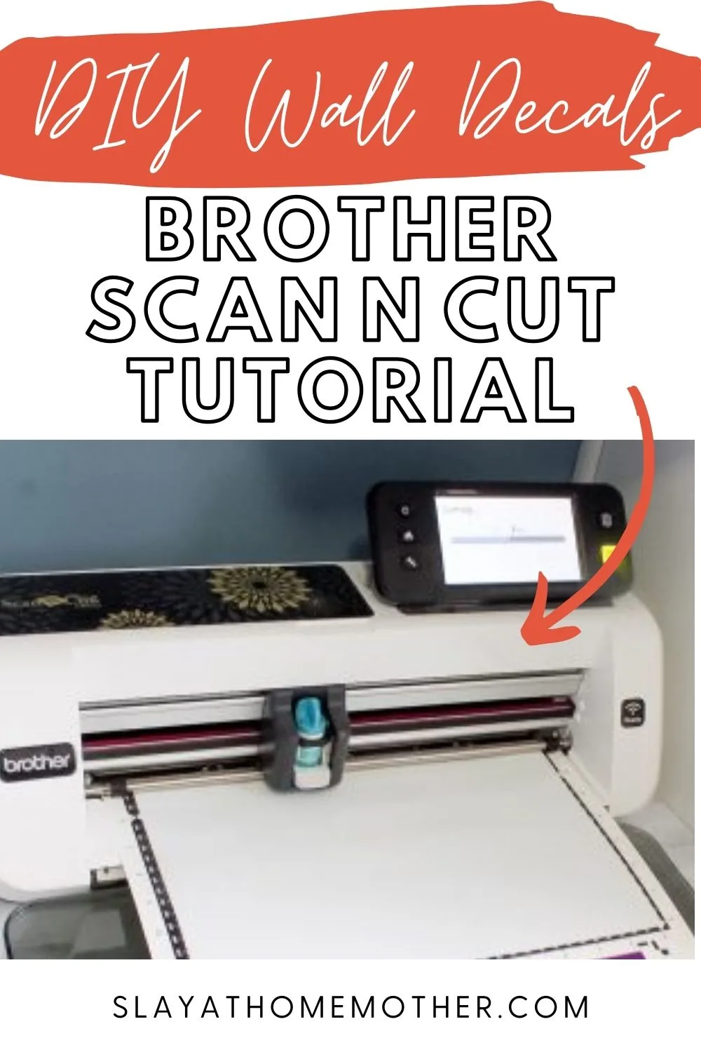 Easy Brother Scan N Cut 2 Tutorial: DIY Wall Decor