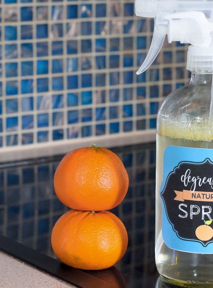 All Natural Homemade Citrus Degreaser Spray