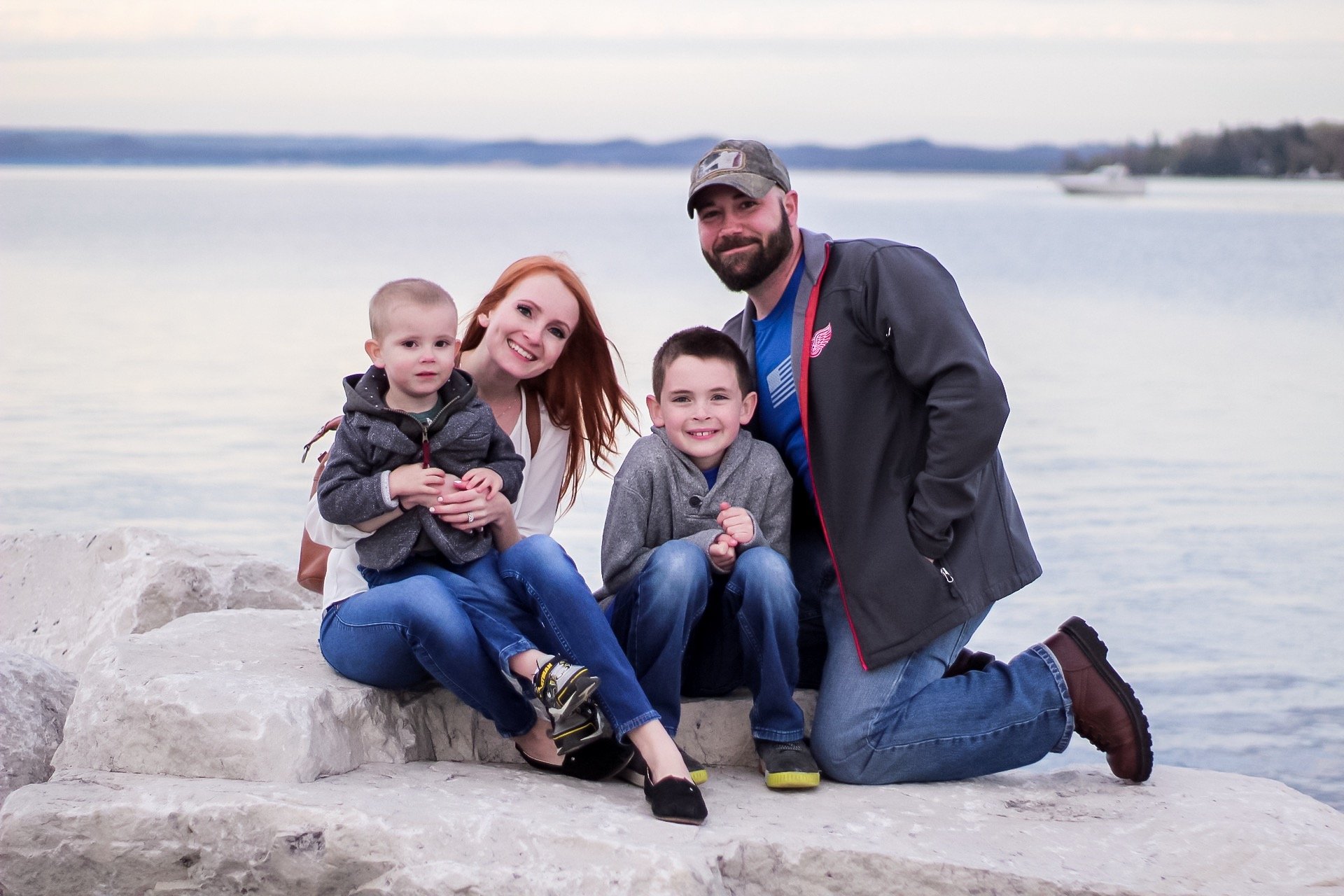 our family at the pier petoskey mi