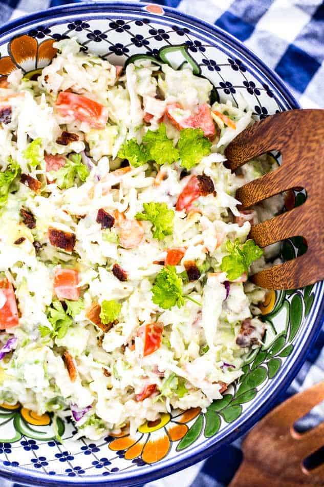 BLT Coleslaw Salad