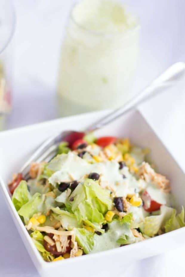 easy mexican layered salad