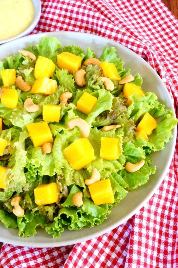 mango cashew salad