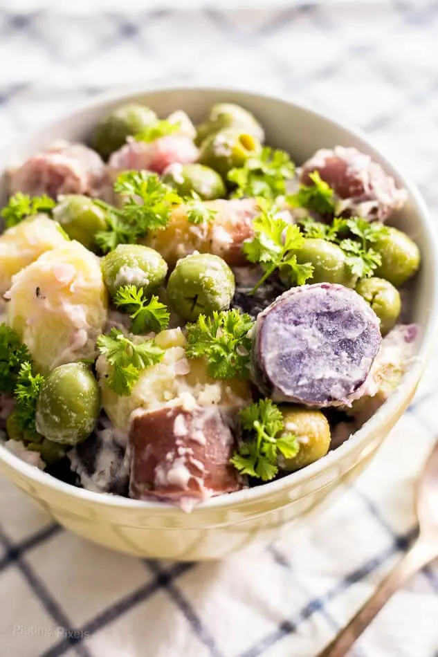 Fingerling Potato Salad With Green Olives