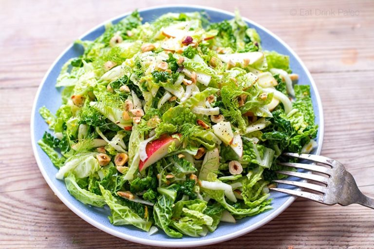 Cabbage Fennel And Apple Slaw