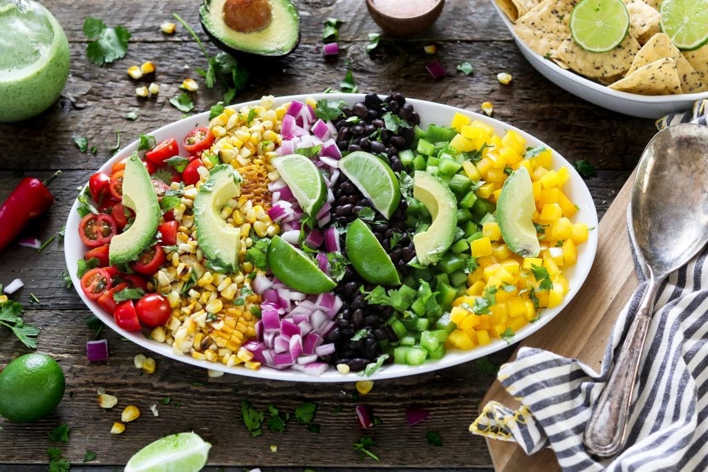 Grilled Corn Salad