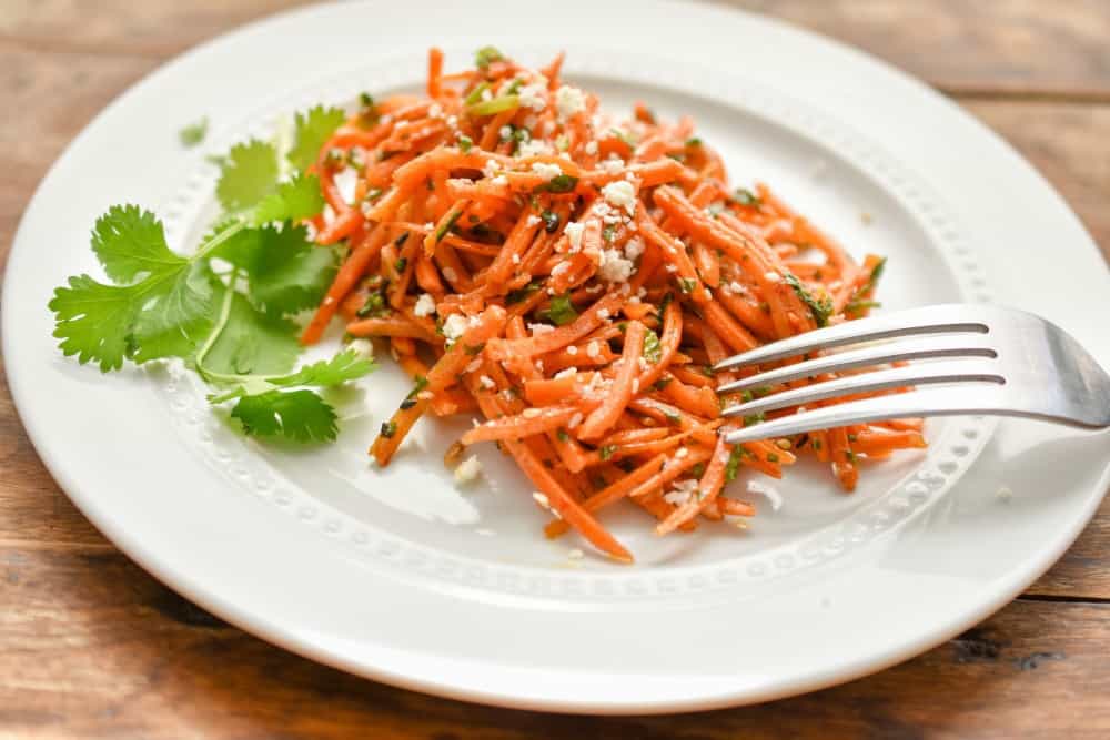 Keto Moroccan Carrot Salad