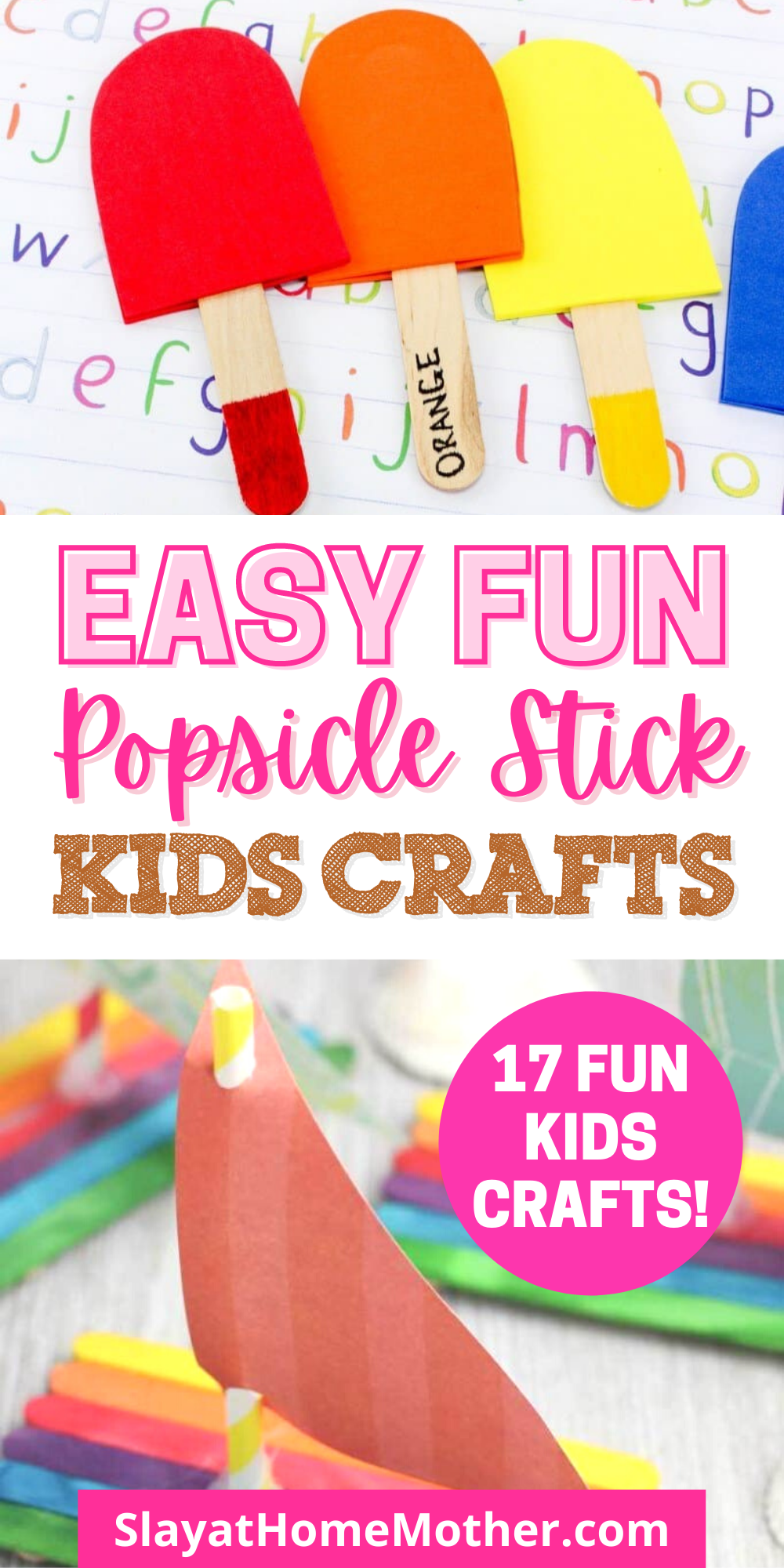 popsicle stick crafts for kids