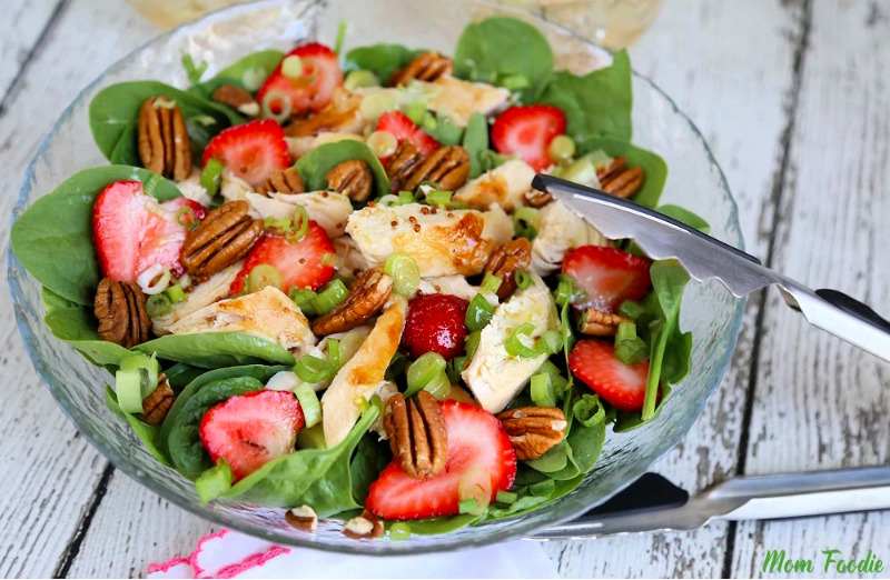 Strawberry Pecan Chicken Salad