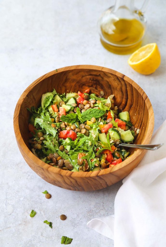 Mint Lentil Salad