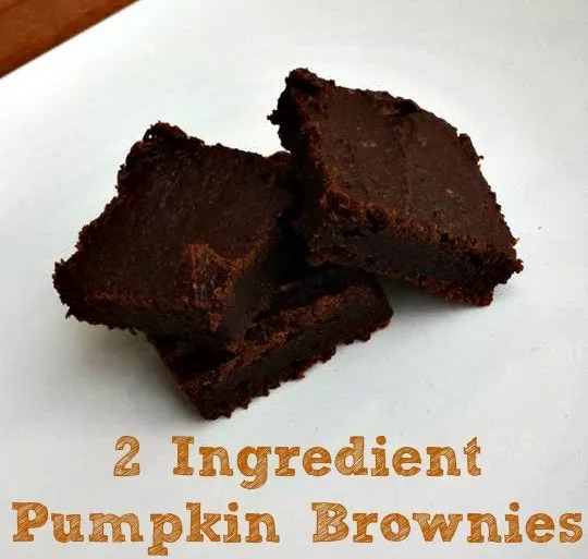 2-Ingredient-Pumpkin-Brownies