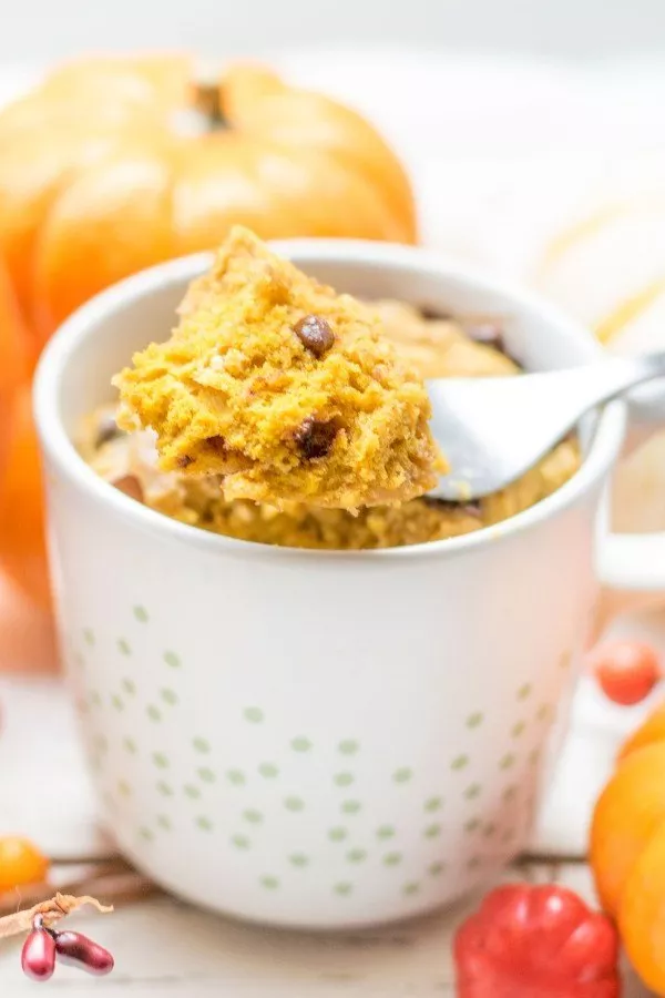 gluten-free pumpkin mug cake