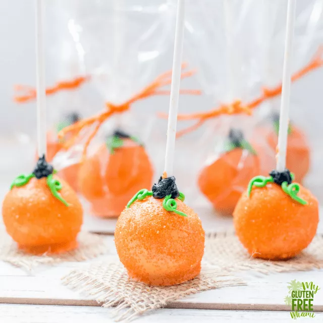 gluten-free pumpkin spice cake pops