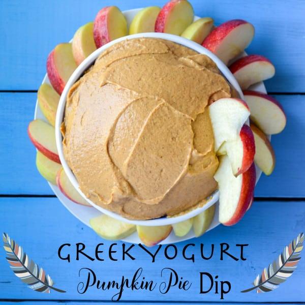 greek yogurt pumpkin pie spice dip