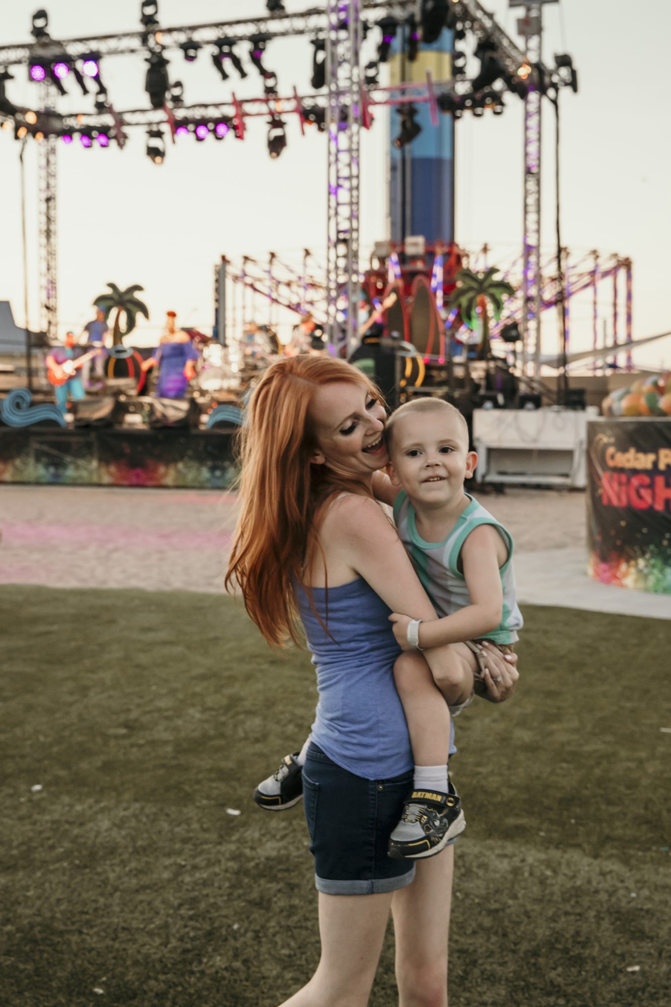 dancing to the music at cedar point nights