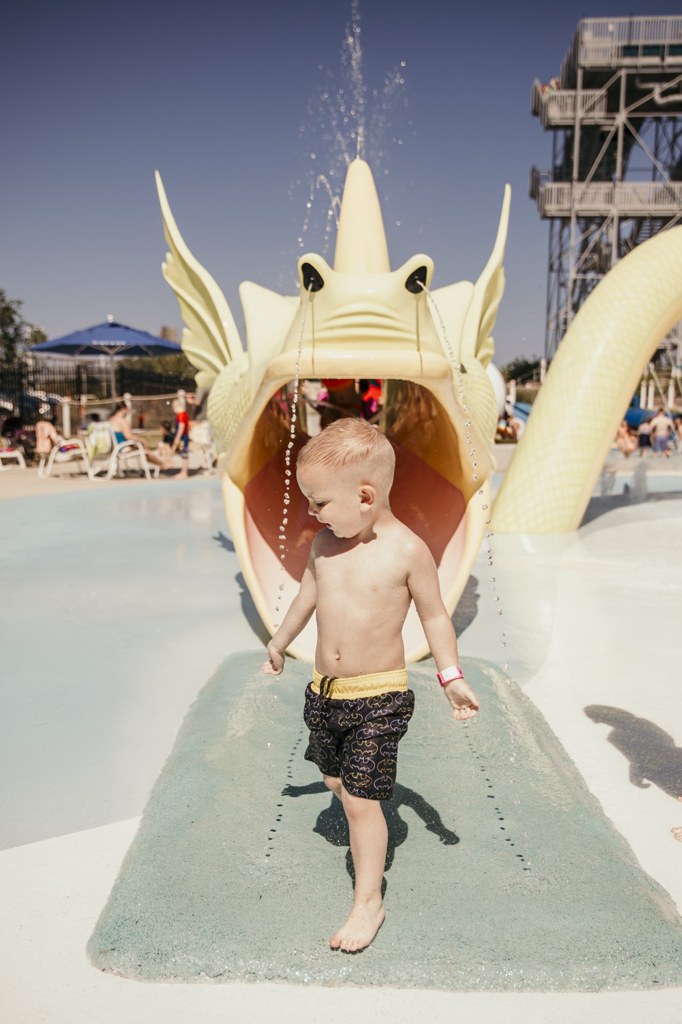 kiddie waterslides in cedar point shores