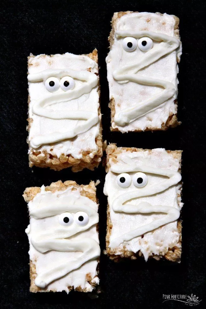 mummy rice krispies