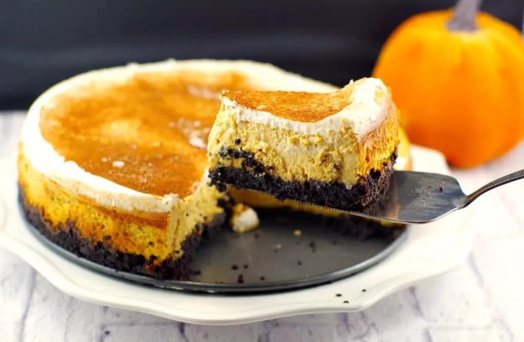 skinny pumpkin cheesecake