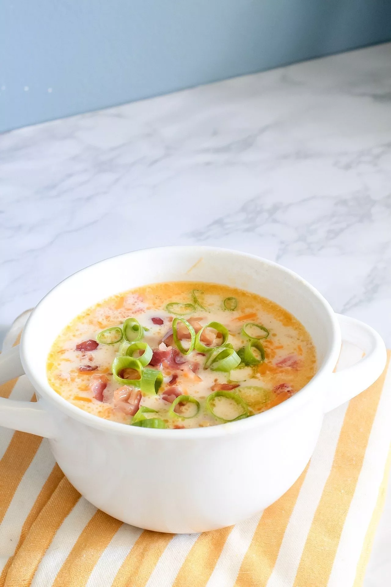 corn chowder instant pot recipe finished