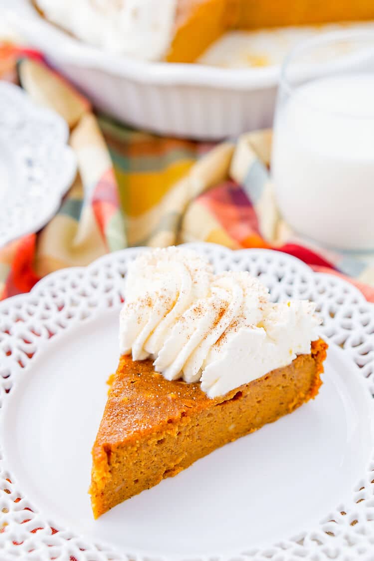 Impossible Pumpkin Pie