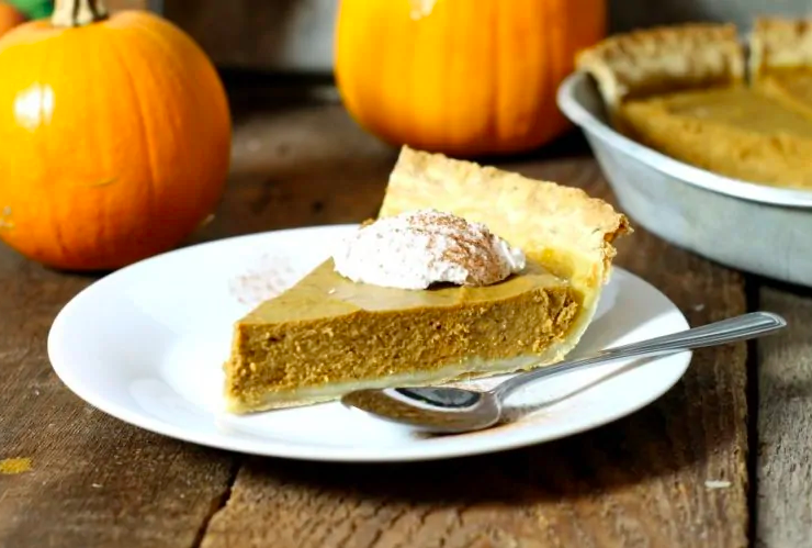 dairy free pumpkin pie