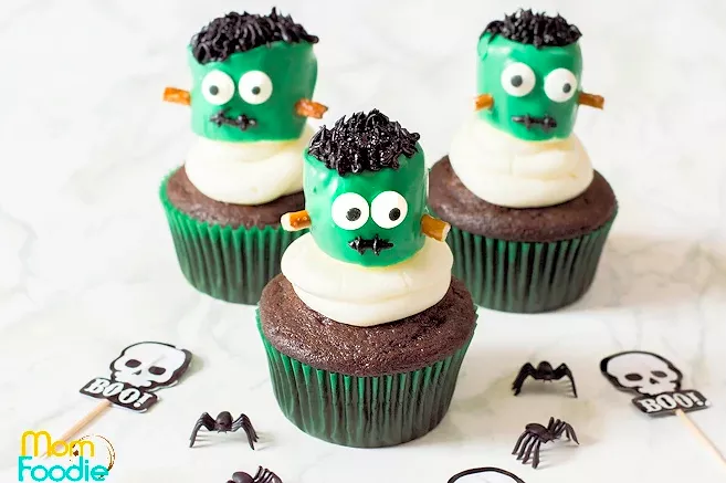 frankenstein cupcakes