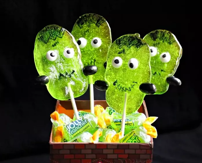 frankenstein jolly rancher suckers