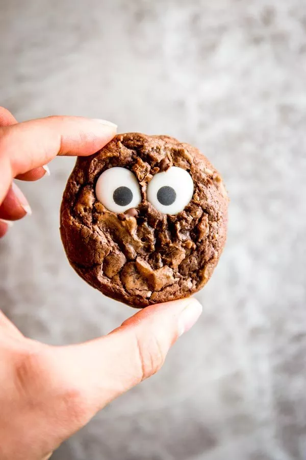 Cute Monster Eye Cookies