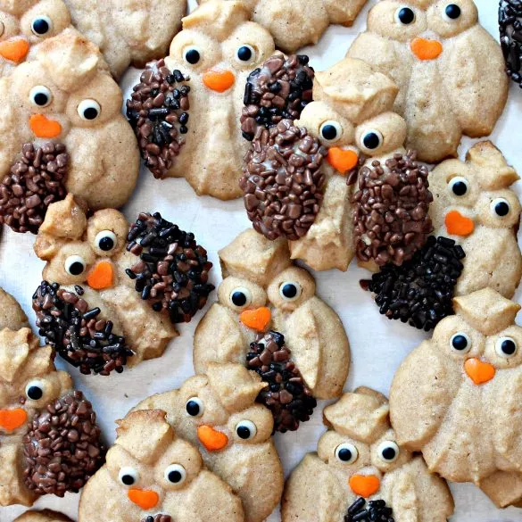 Halloween Owl Cookies