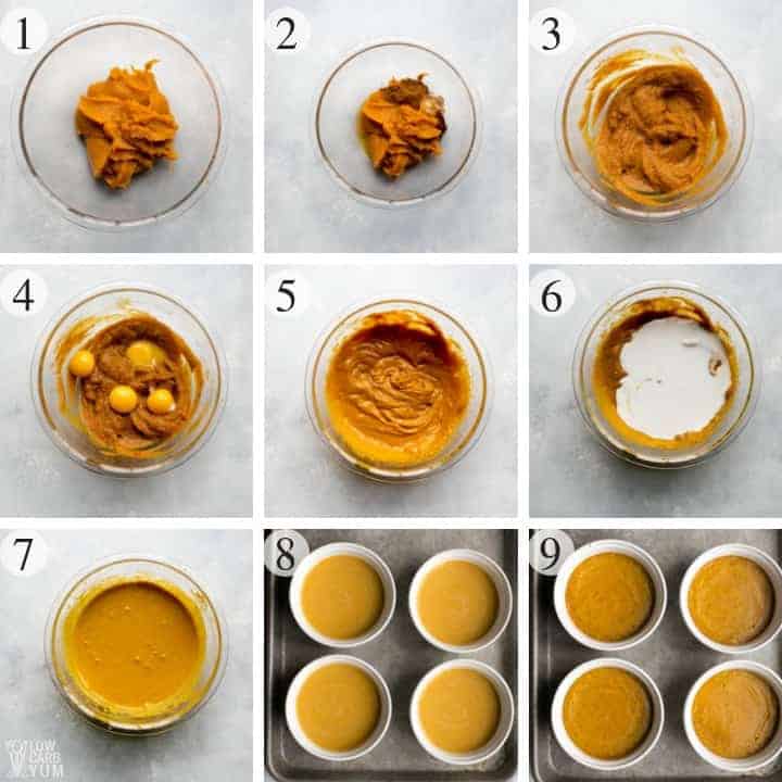 healthy paleo pumpkin custard