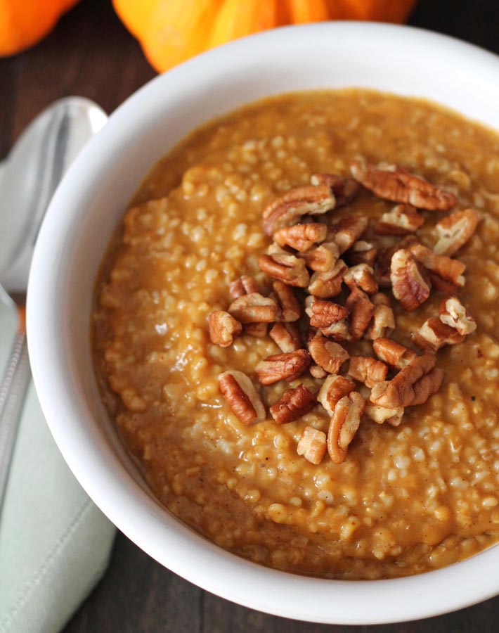 pumpkin steel cut oats