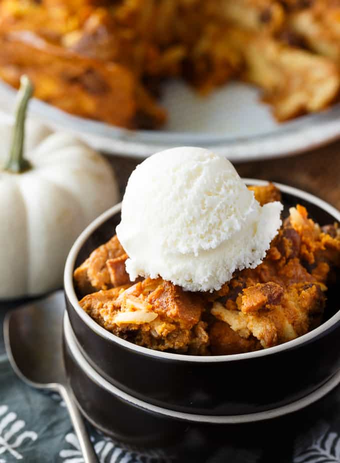 pumpkin-bread-pudding