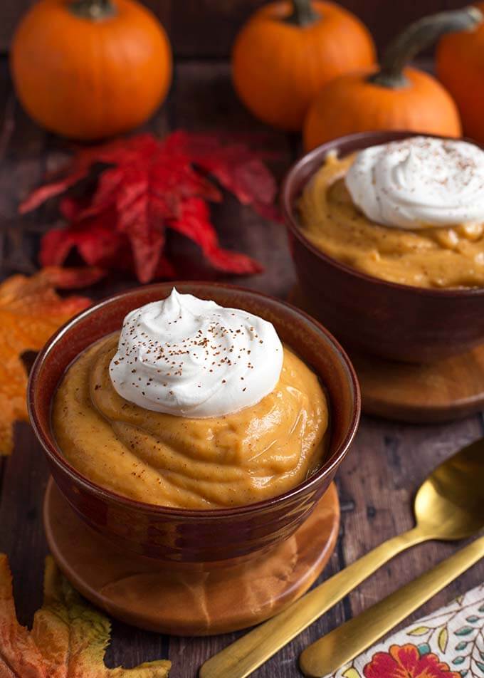 pumpkin pie pudding