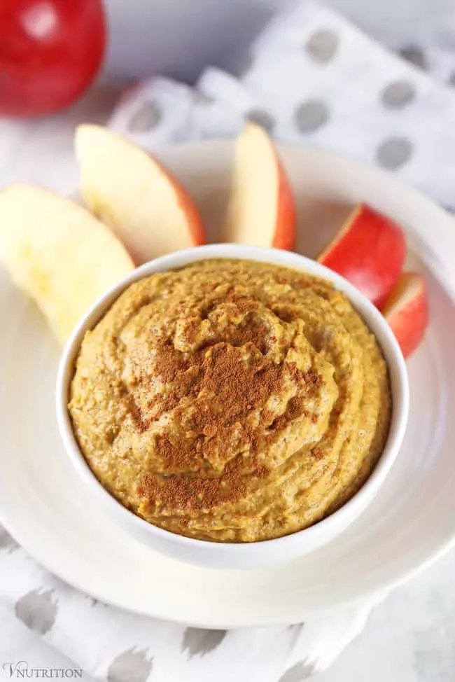 sweet pumpkin hummus