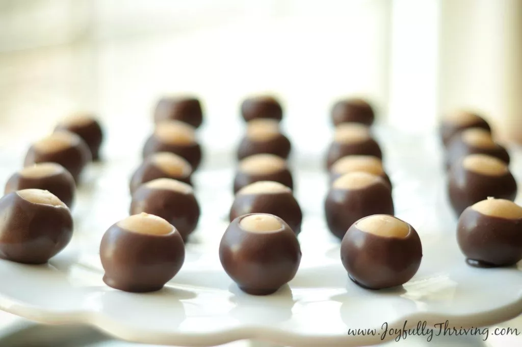 no bake buckeyes