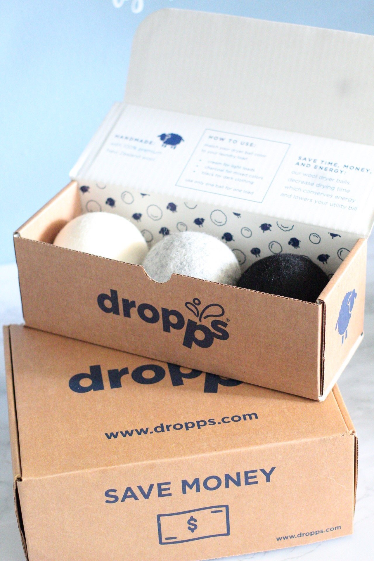 wool dryer dropps balls